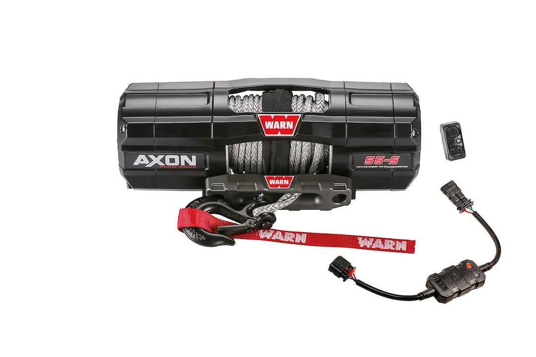Warn 12V Winch - 5500 lb, Synthetic Line – 110250