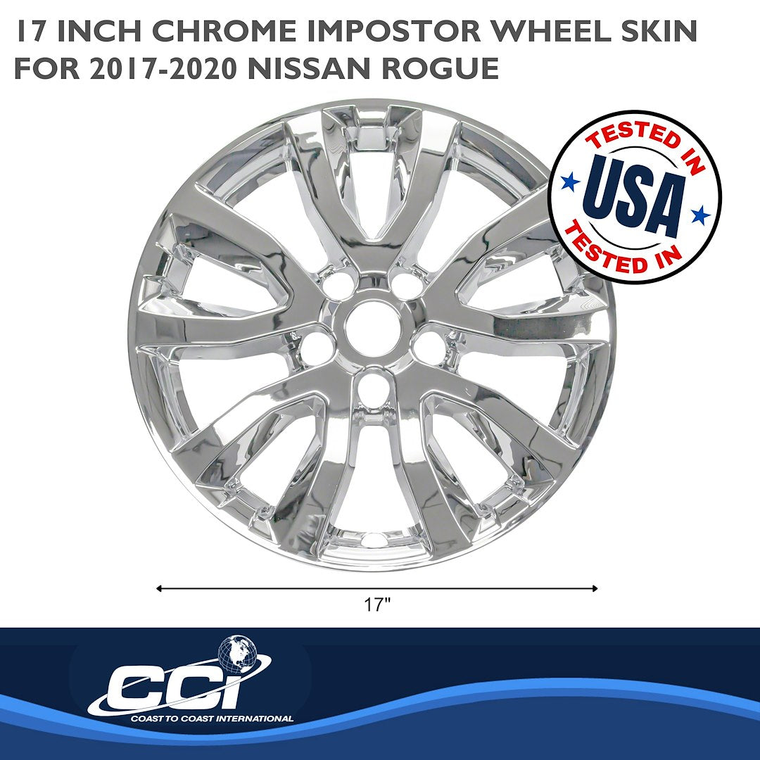 Coast To Coast IMP433X Rogue 17-Inch Chrome Skin Set - image 2