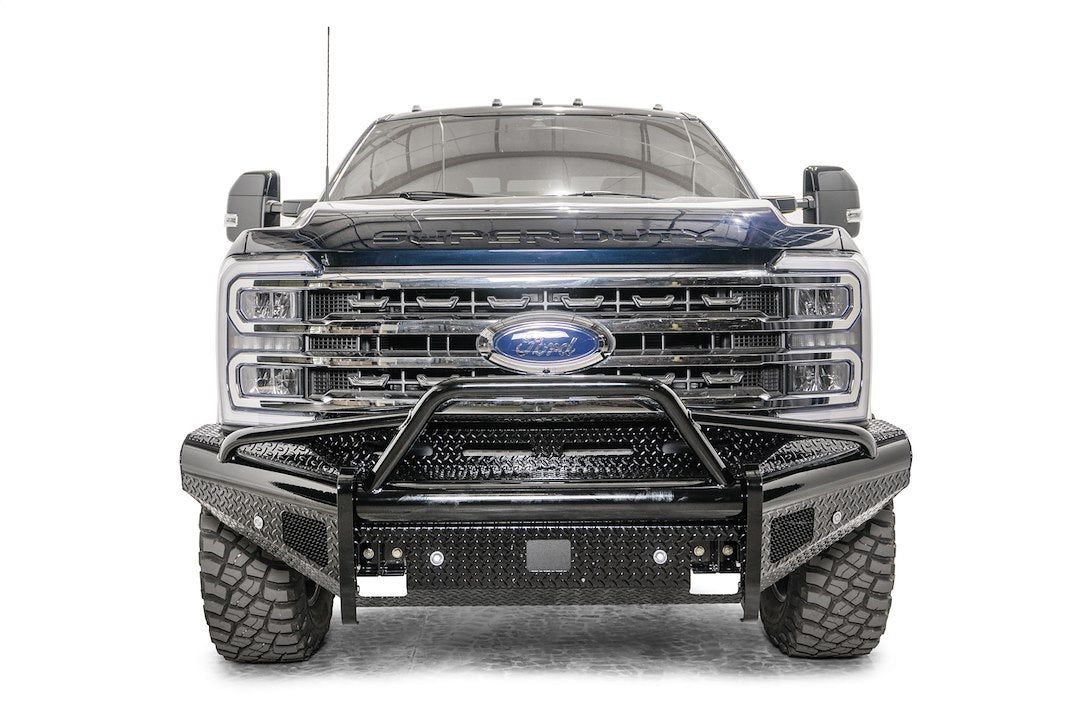 Fab Fours FS23-S5962-1 Front Bumper, Black Steel Series