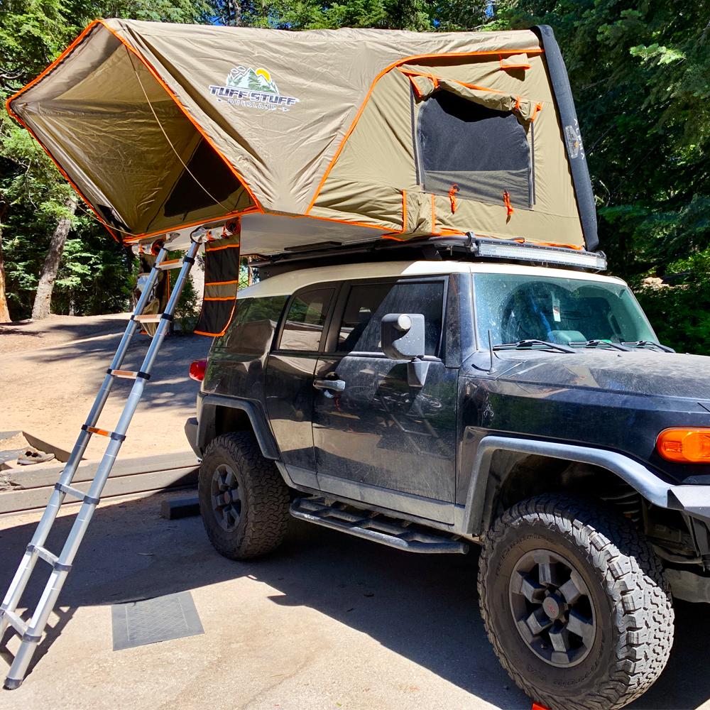 Tuff Stuff Overland TS-RTT-CS-BK Alpha Four-Adult Side-Opening Rooftop Tent - image 6