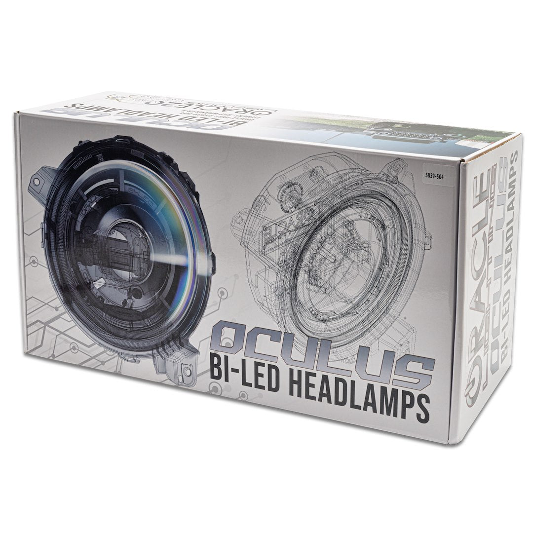 Oracle Lighting 5839-504-PAU Metallic Oculus Bi-LED Projector Assembly