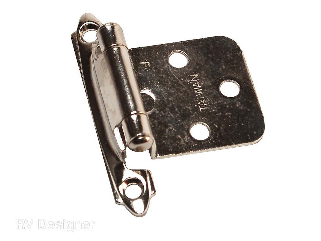 RV Designer Door Hinge (H238) – Color: Silver