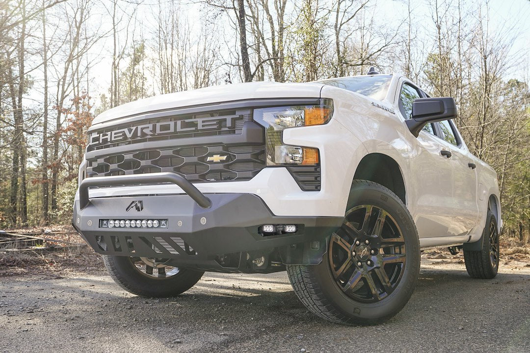 Fab Fours CS22-D5662-1 Vengeance Front Bumper in Steel