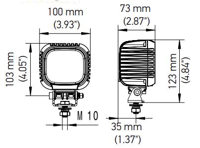 Hella 357109041 Work Lamp