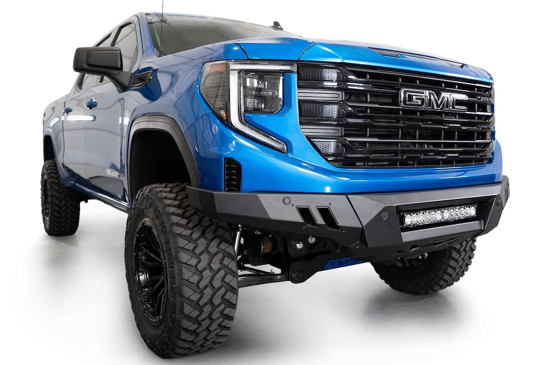ADD F480300010103 Black Label GMC Three-Piece Front Bumper - image 1