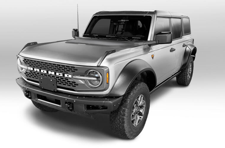 Bushwacker 20961-02 Extend-A-Fender Flare Set
