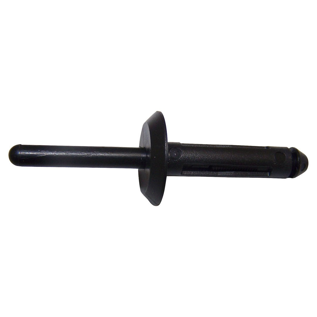 Crown Automotive 6500911 Black Two-Part Plastic Panel Rivet - image 1