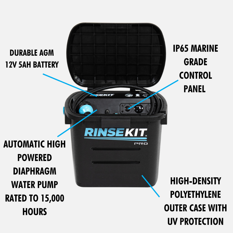 RinseKit 857007006258 PRO Portable Shower