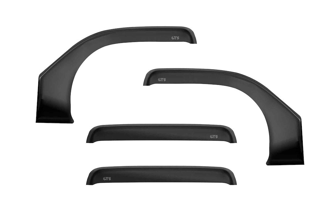 GT Styling 82982S Bubble Extended Ventgards Window Visor