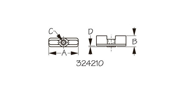 Sea Dog 324210-1 Hardware Component for Boat Use