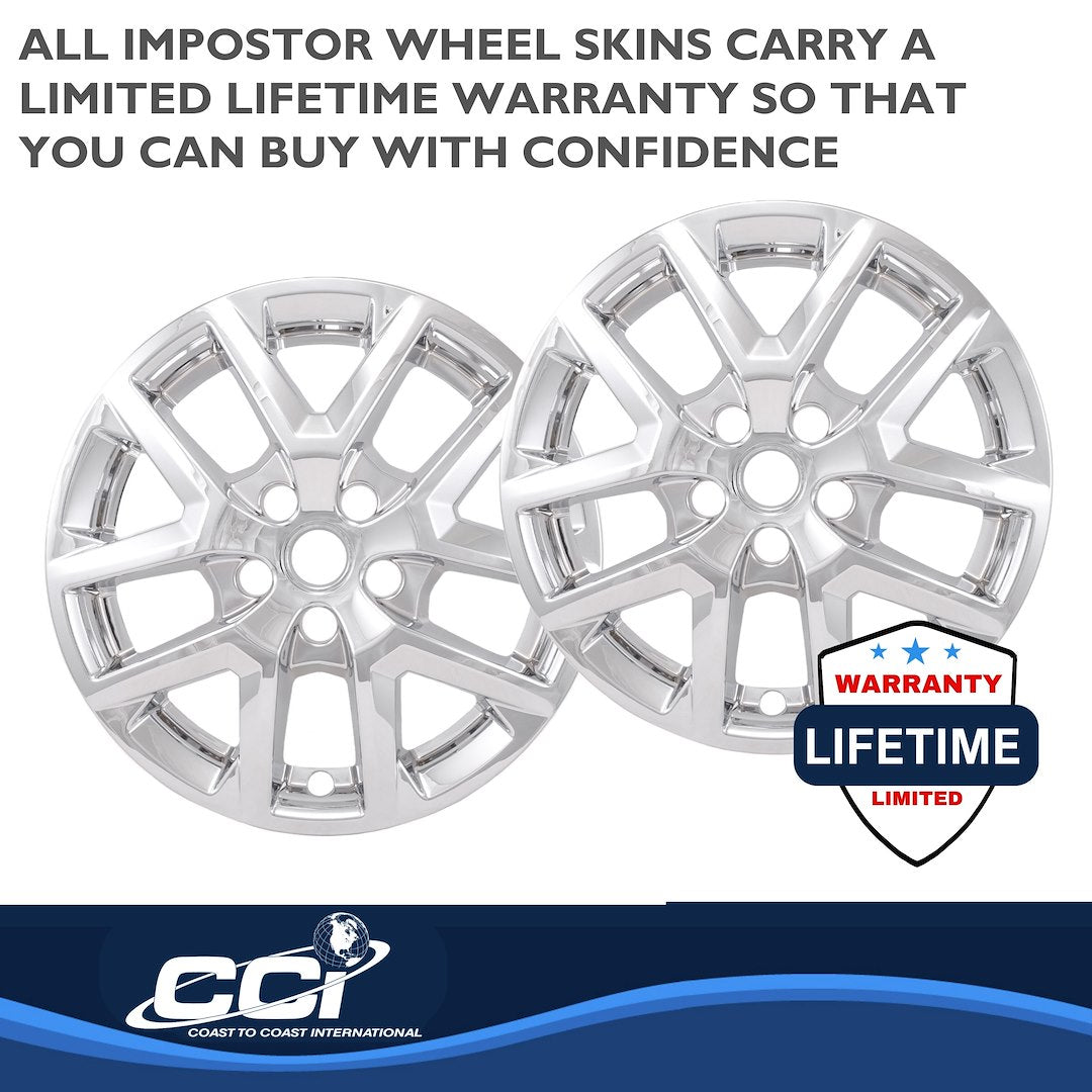 Coast To Coast IMP486X Equinox 17-Inch Impostor Chrome Cover - image 4