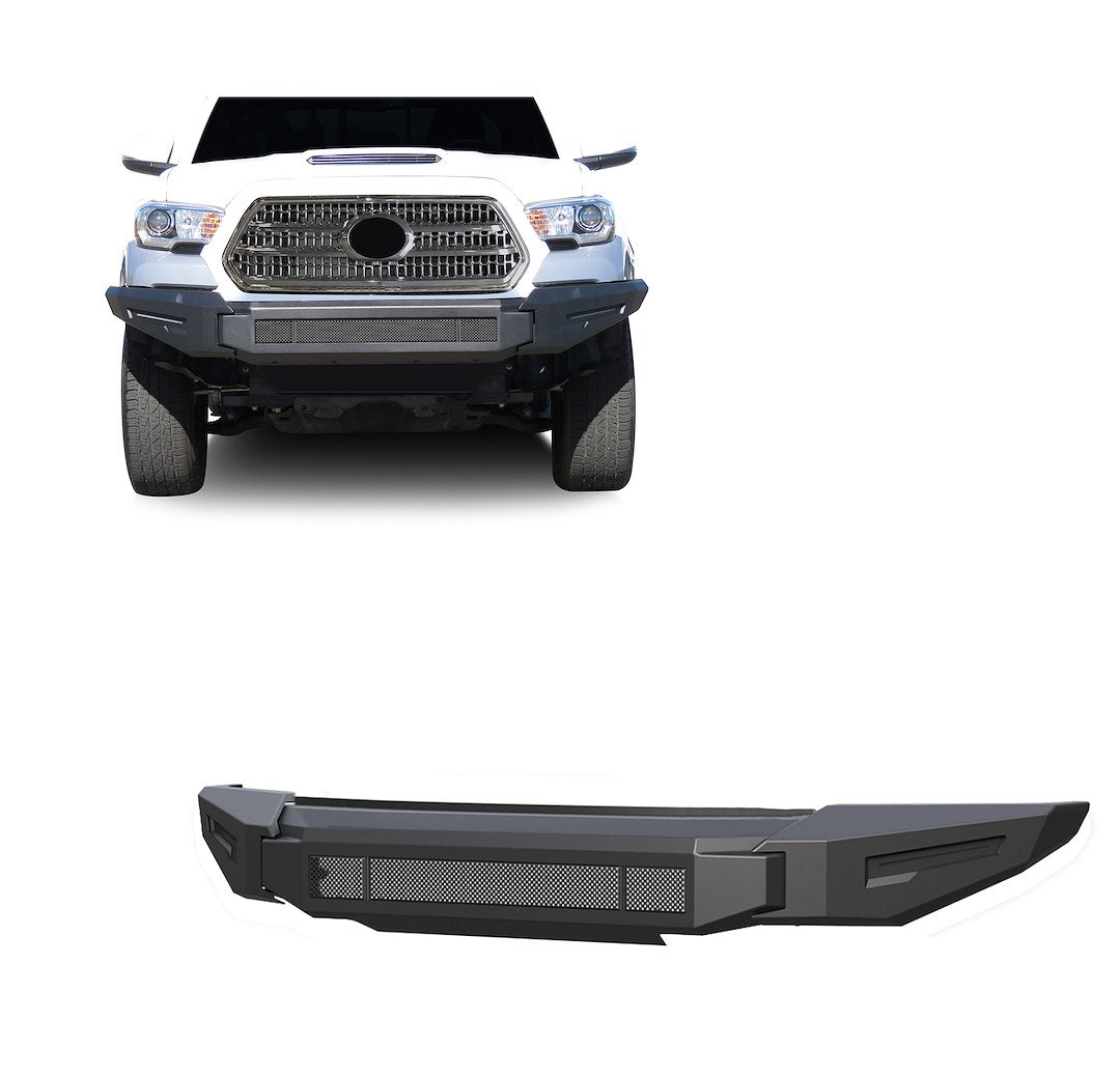 Black Horse Offroad AFB-TA21-BU Armour II Tacoma Steel Front Bumper - image 1