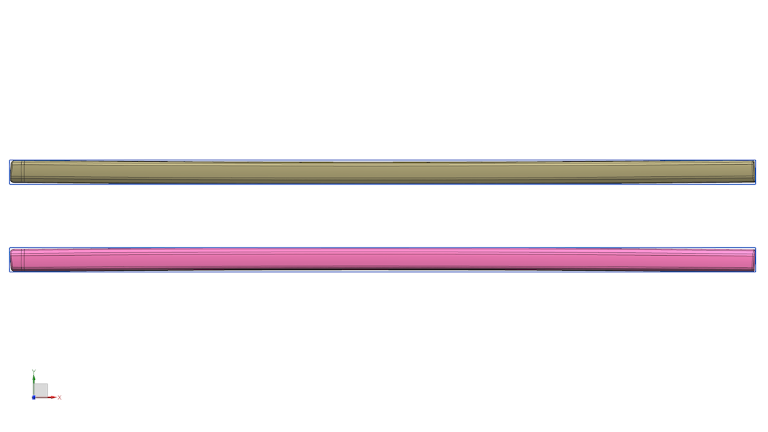 Coast To Coast BPG070 Tape-Mounted ABS Body-Side Trim - image 1