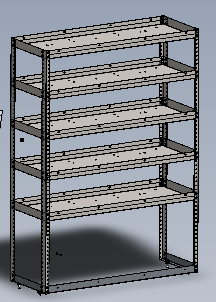 Masterack 027543kp Van Shelving Unit