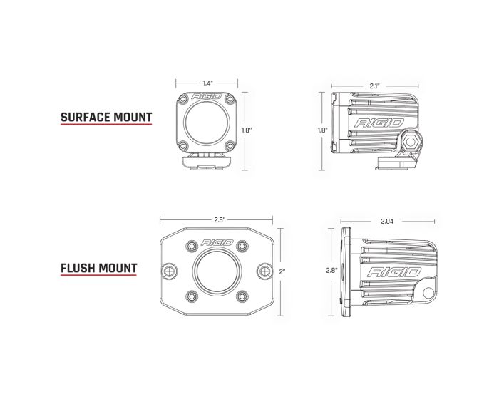 Rigid Lighting 20521 Driving/ Fog Light - image 3