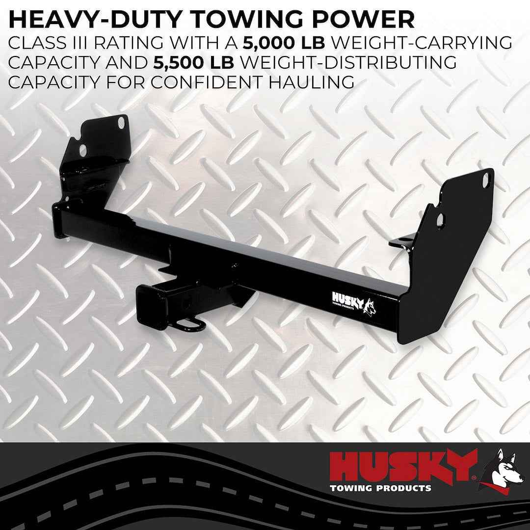 Husky Towing 69472C Class III Rear Receiver Hitch, Square Tube
