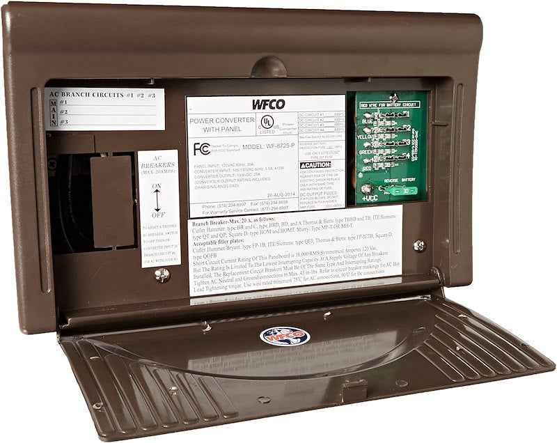 WFCO Technologies WF-8725-P WFCO 8700 Series 25A Power Converter, 340W, 13.2-14.4V DC – image 1