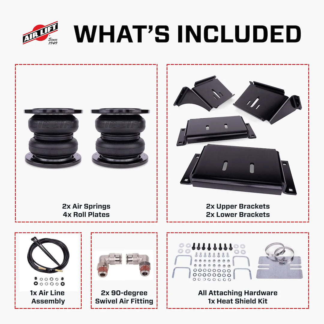 Air Lift 99543 ProSeries 3500 HD Cab-and-Chassis Spring Kit - image 6