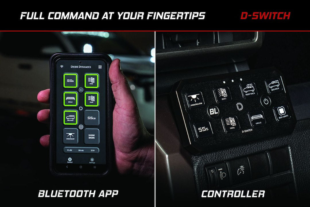 Diode Dynamics DD8373 D-Switch Accessory Control Panel