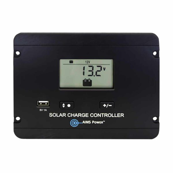AIMS Power SCC30AFM 30A Flush-Mount Solar Charge Control - image 1