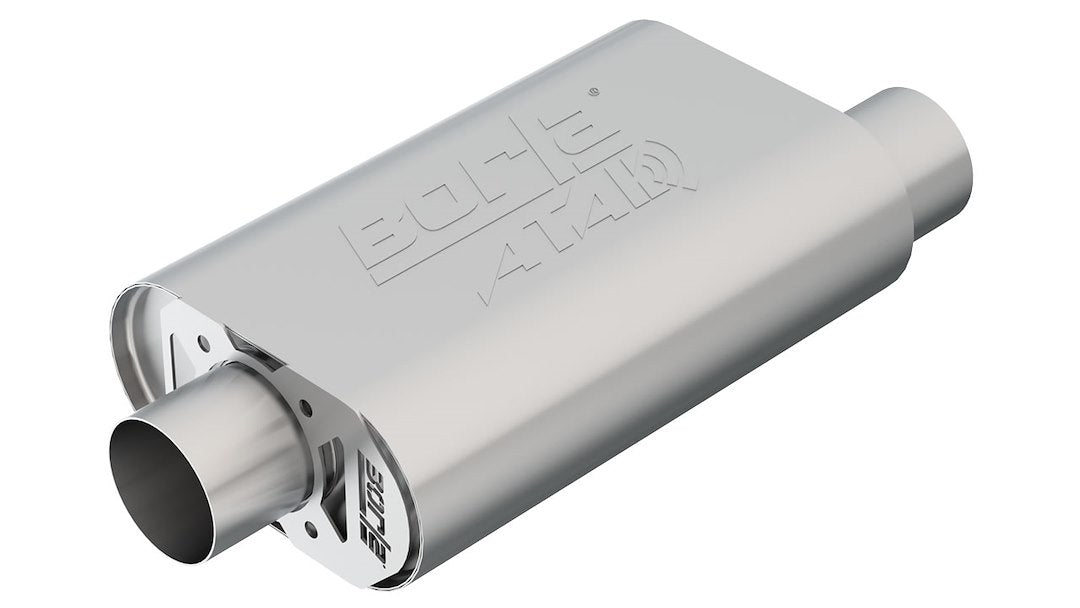 Borla 400844 Chevy 350/383 CrateMuffler, 3-Inch Ports - image 1