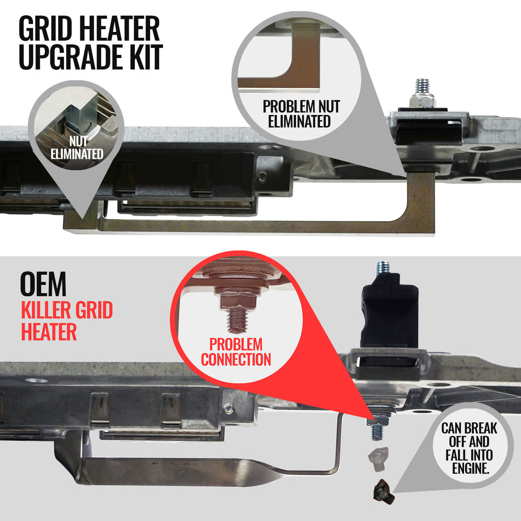 BD Diesel 1041520 6.7L Cummins Intake Grid-Heater Upgrade - image 6