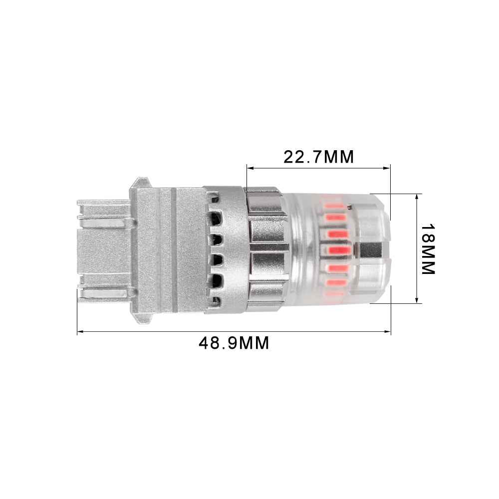 ARC Lighting 3137R Eco 3156/3157 Red LED Pair