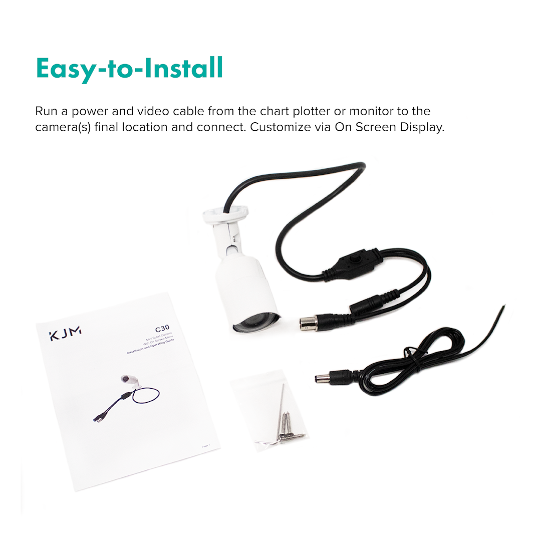 KJM C30 Mini Bullet Surveillance Camera
