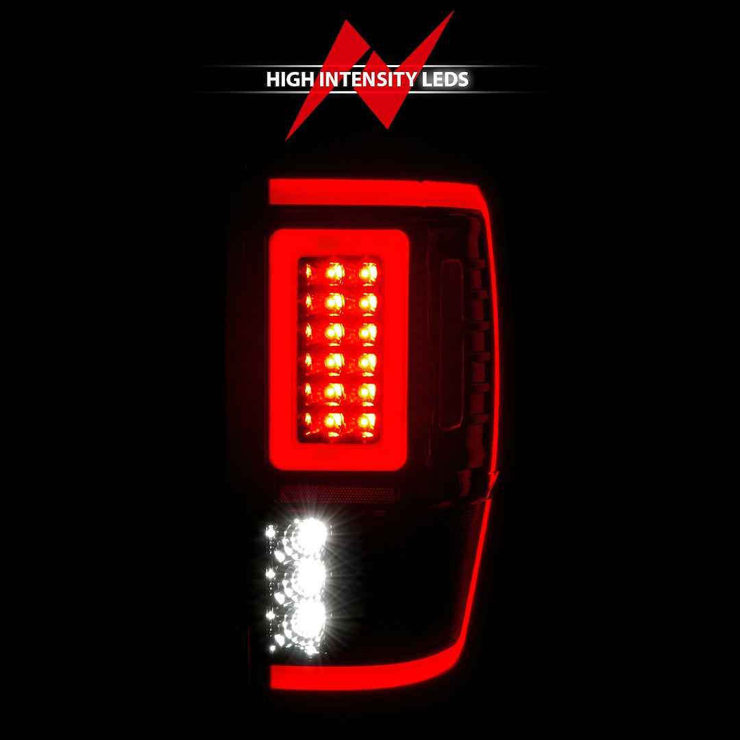 ANZO USA 311446 Ranger Clear LED Tail-Light Pair, Black