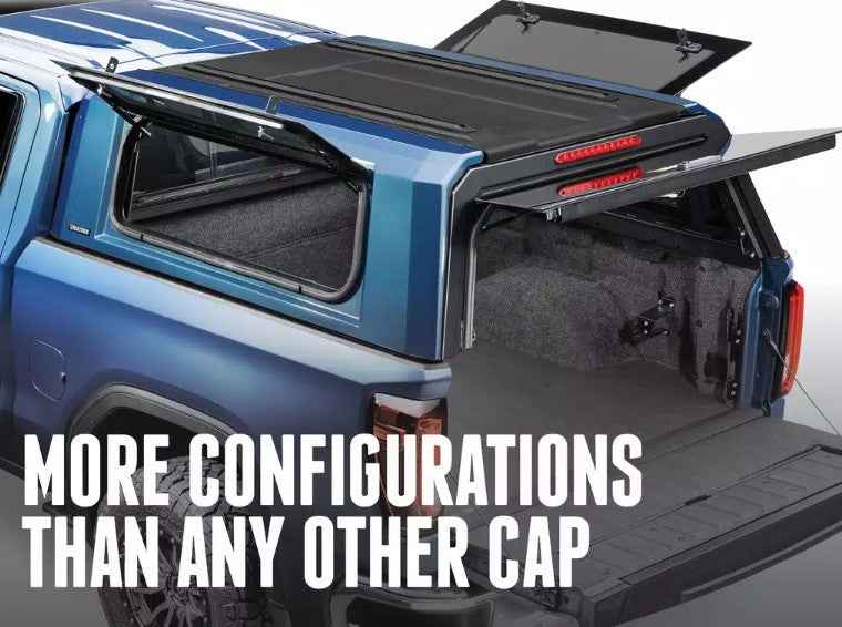 A.R.E. PA26177-LNX Ascend One-Piece Cap with Half-Door Access