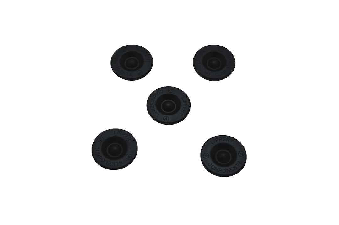 AP Products 0141220655 Rubber Bearing Cap Plugs, Set of 5