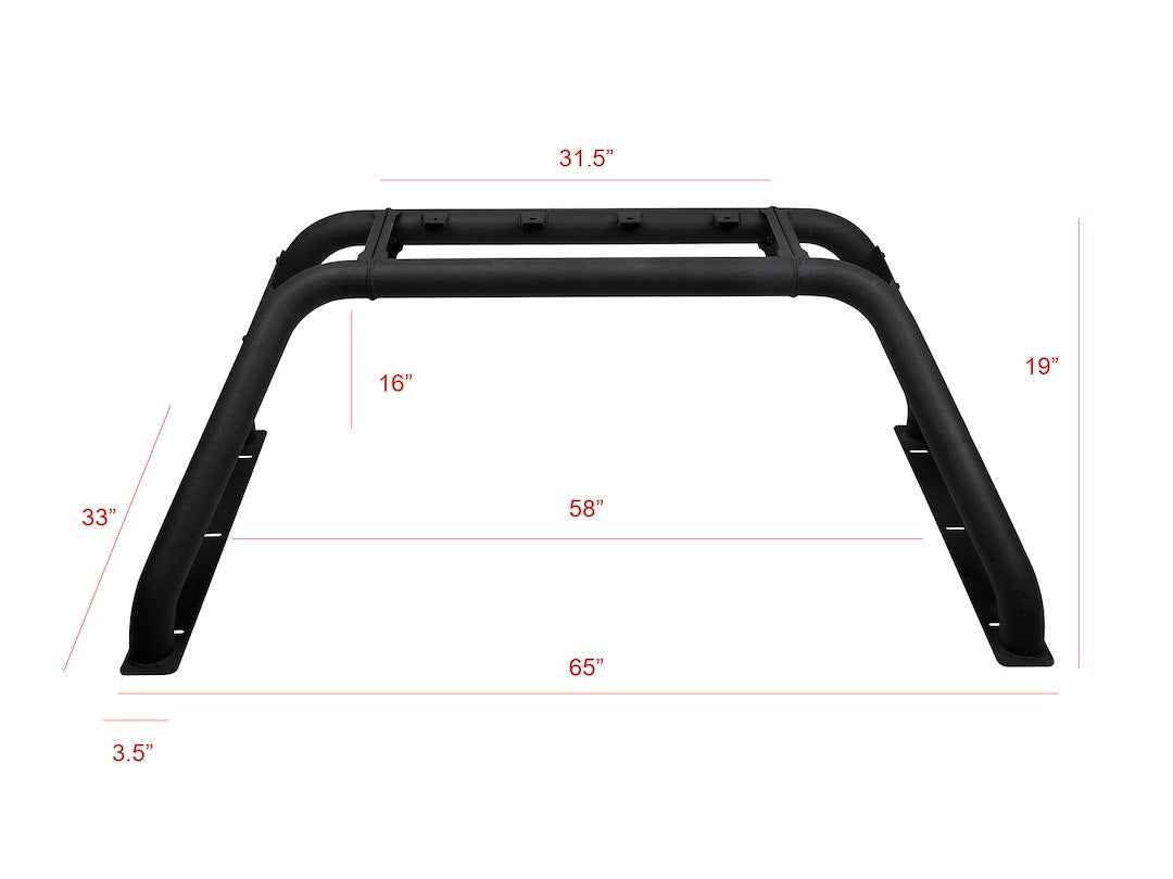 Armordillo 8707807 Mid-Size CRB Four-Light Chase Rack - image 5