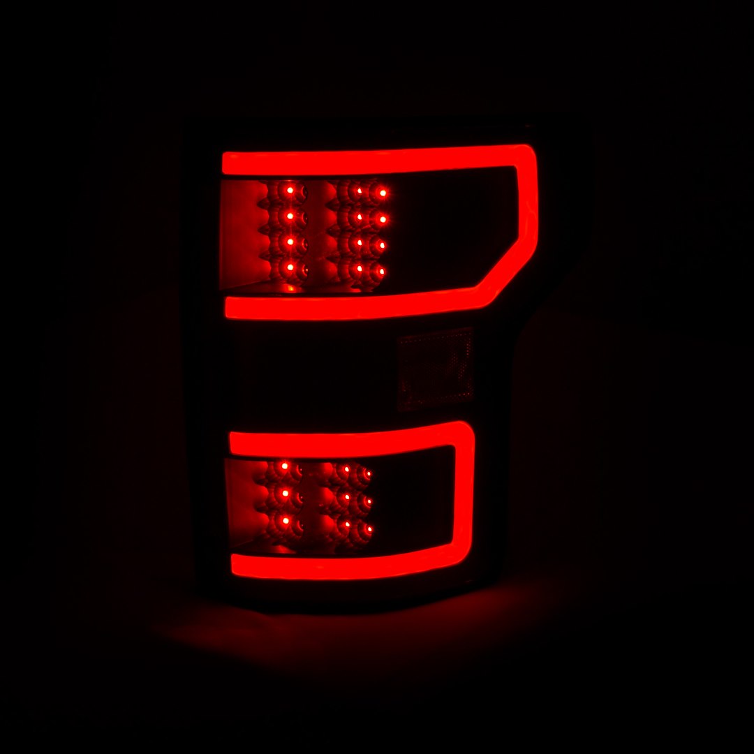 ANZO USA 321338 F-150 Clear-Lens LED Tail-Light Pair, Black - image 3