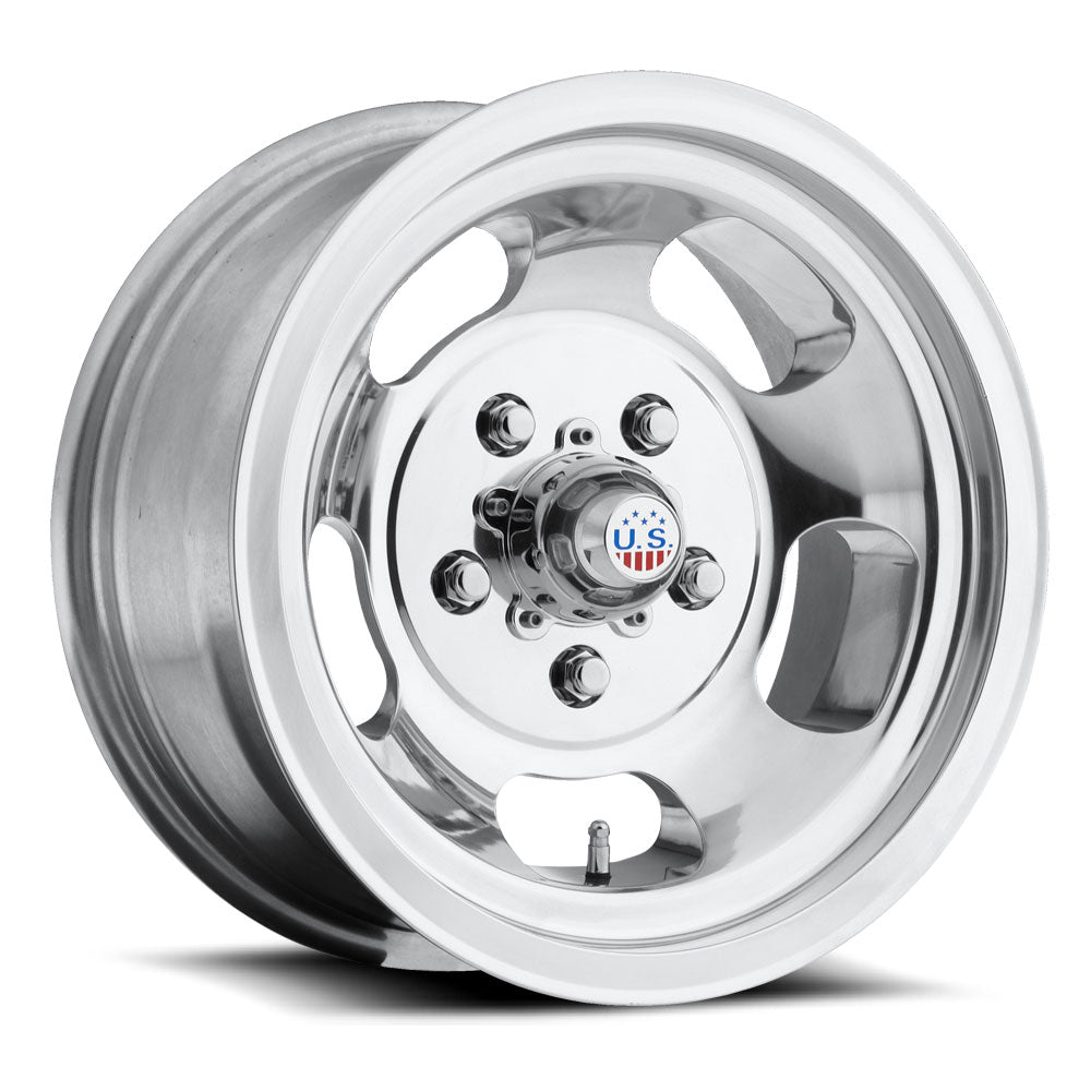 US Mags U10115007335 Polished Five-Spoke Wheel, 15x10 - image 1