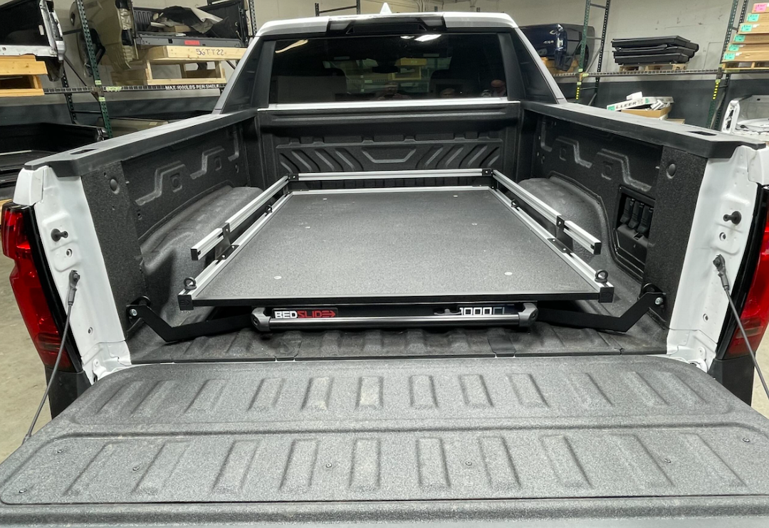Bedslide GSE10-6848-CLB Silverado EV WT Cargo Bed Slide