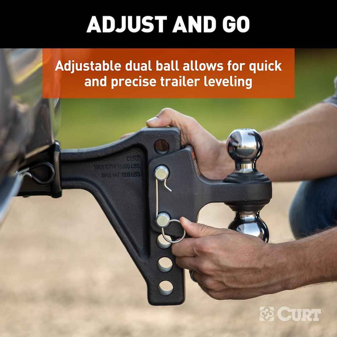 Curt 45935 Trailer Hitch Ball Mount - image 4