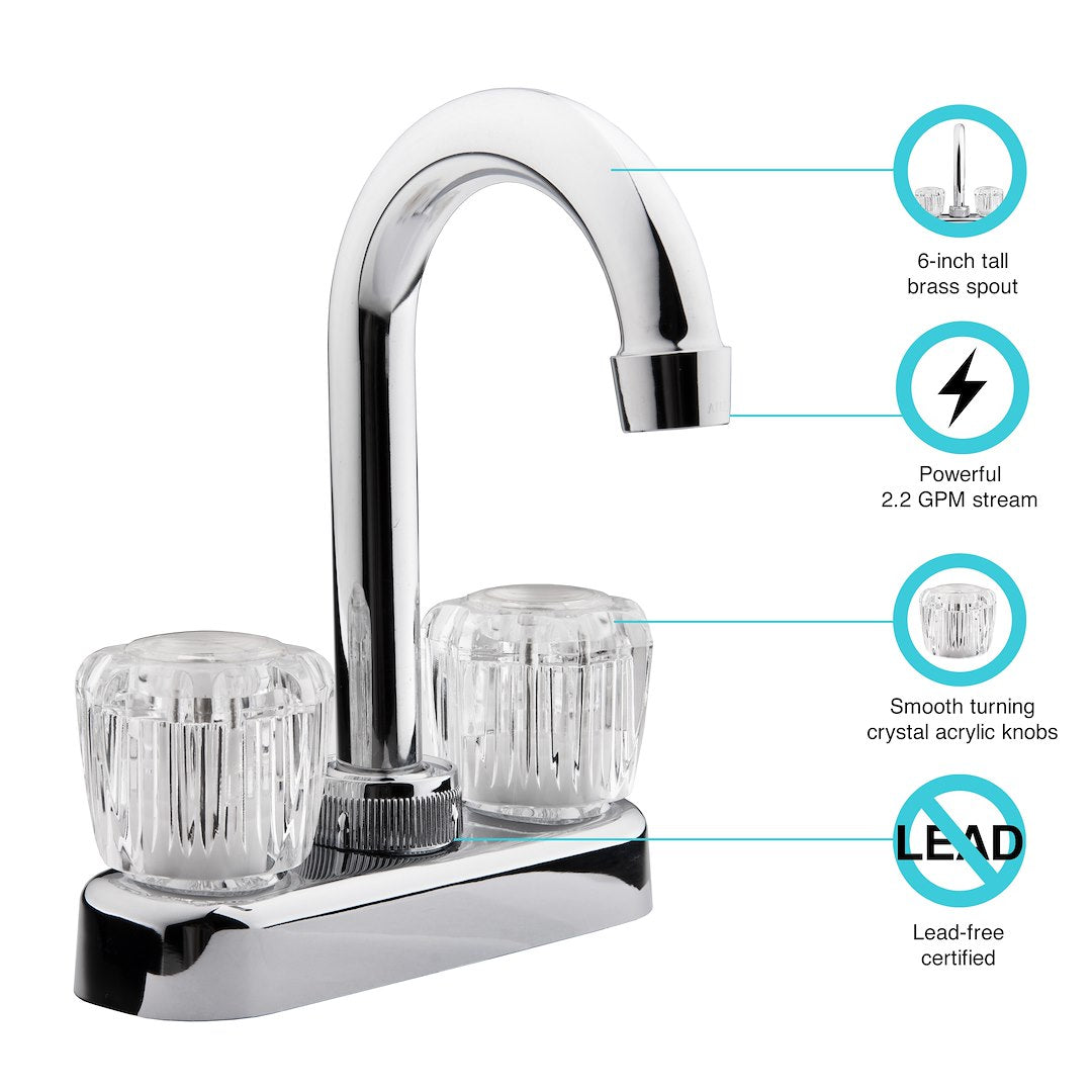 Dura Faucet Df-Pb150a-Cp Faucet - image 6