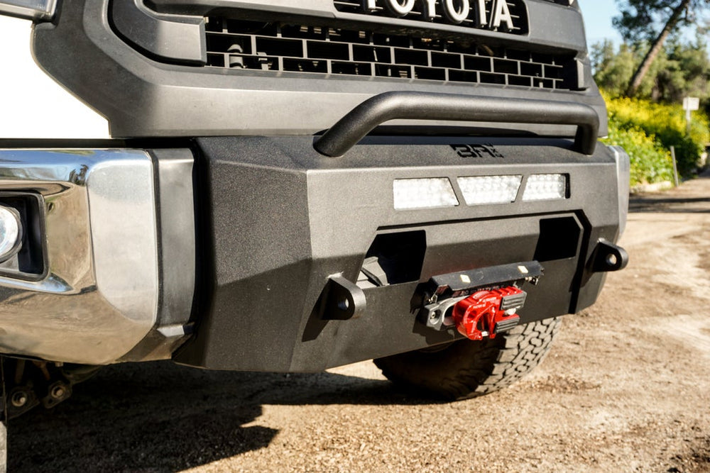 Body Armor TN-19339 HiLine Tundra Front Bumper with Skid Plate - image 4