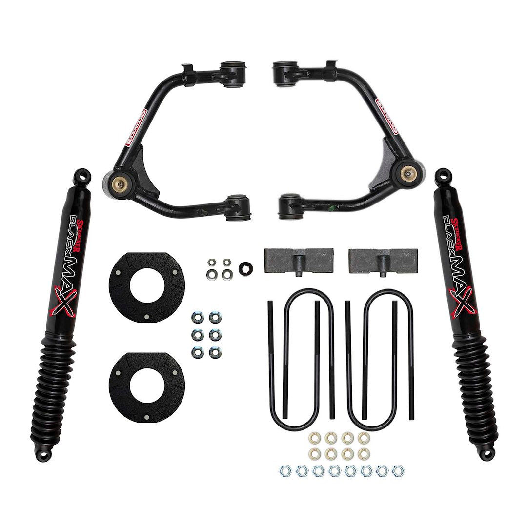 Skyjacker C25350PB Upper-Arm Lift Kit, Black Max
