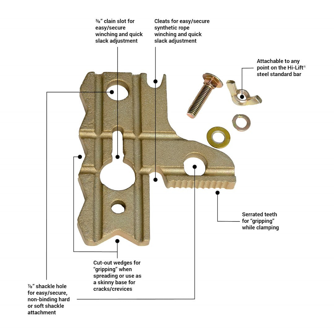 Hi-Lift Jack WCSA-101 Multipurpose Jack Attachment