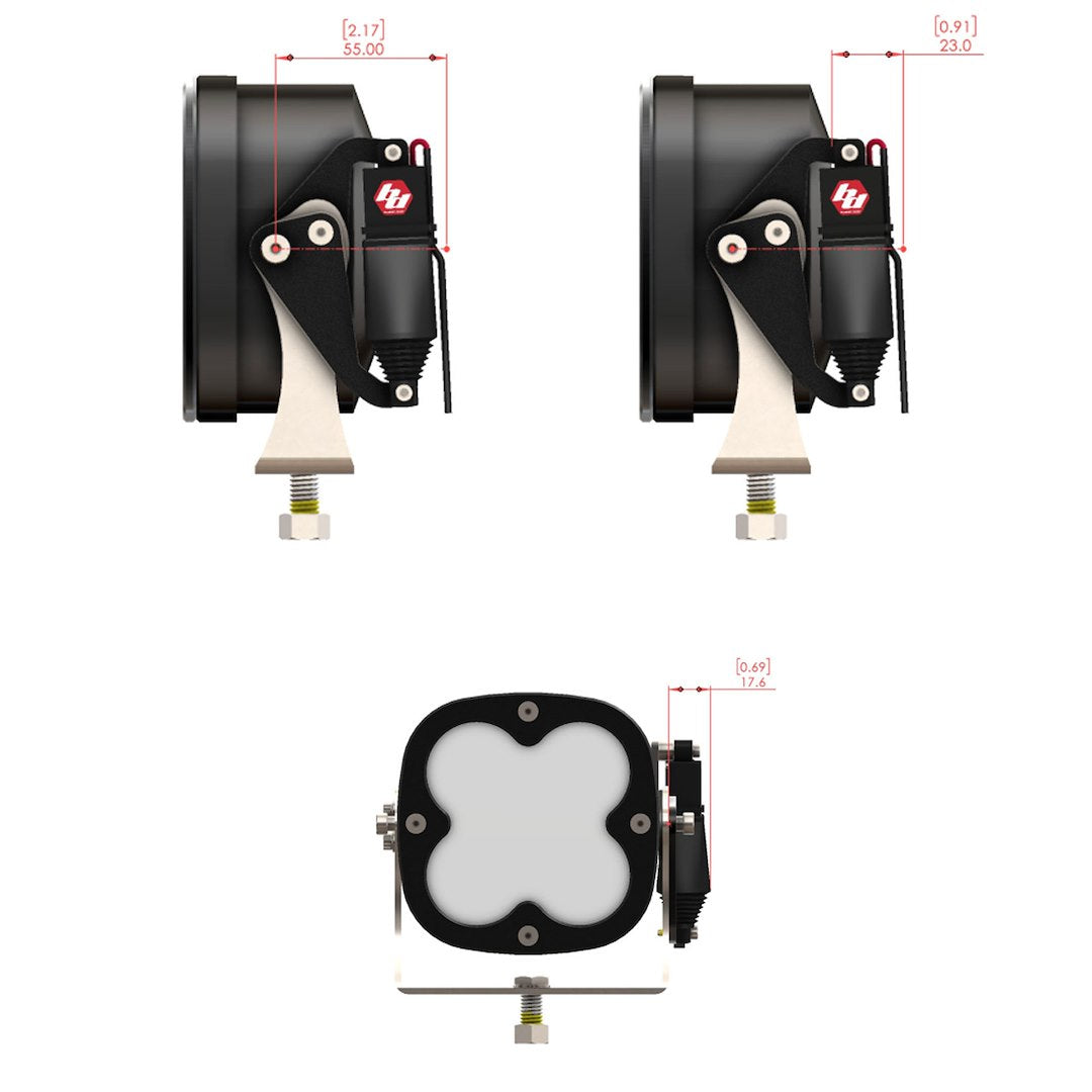 Baja Designs 800001 Reflex LP4/LP6/LP9/XL-M Actuator - image 7