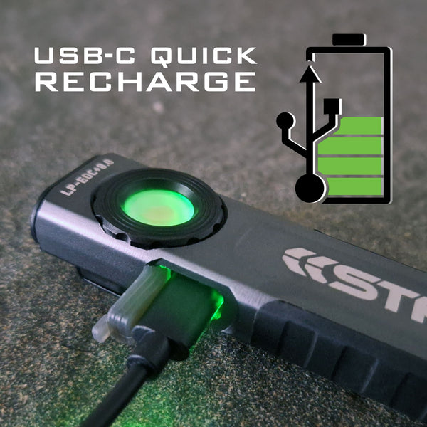 STKR Concepts 14270 LP-EDC+ 8.0 Pocket Flashlight