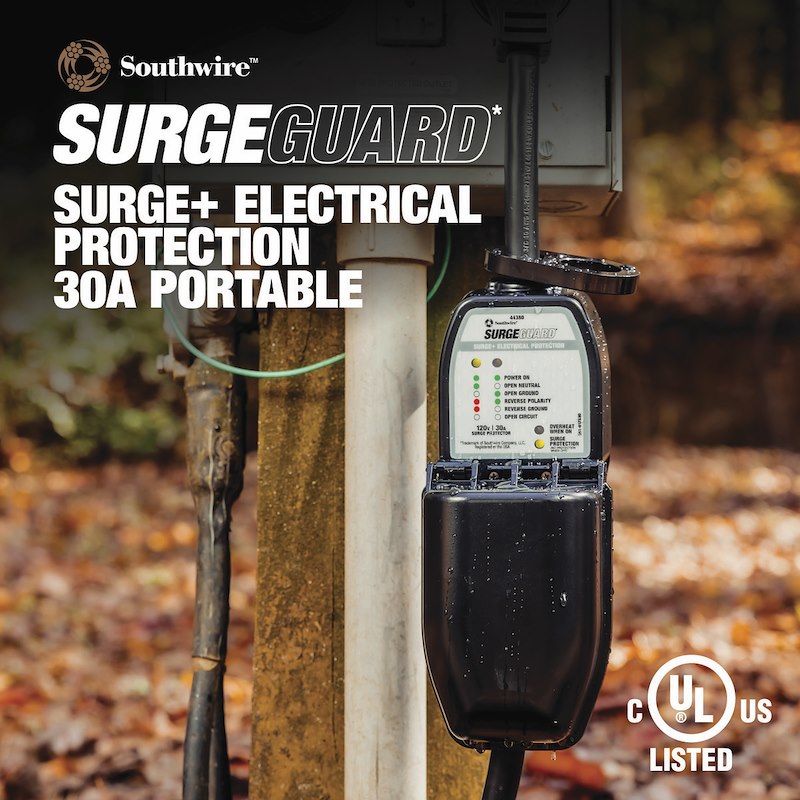 SouthWire Corp 44380 Surge Guard Portable RV Surge Protector, 30 Amp – image 6