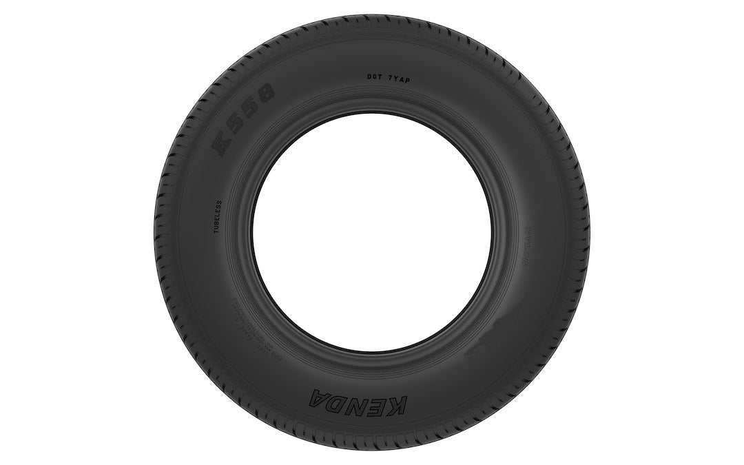 Americana 3S807 ST205/75D15 Bias Tire on Black Mod Wheel - image 3