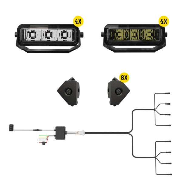 ARC Lighting 43TD8 Tacoma Tiny Monster Grille Lights, Set of 8 - image 1