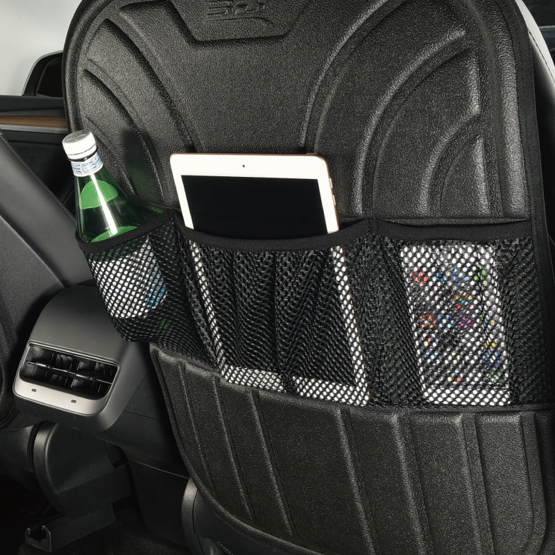 3D Mats 3175 Black Universal Bucket-Seat Back Protector - image 5
