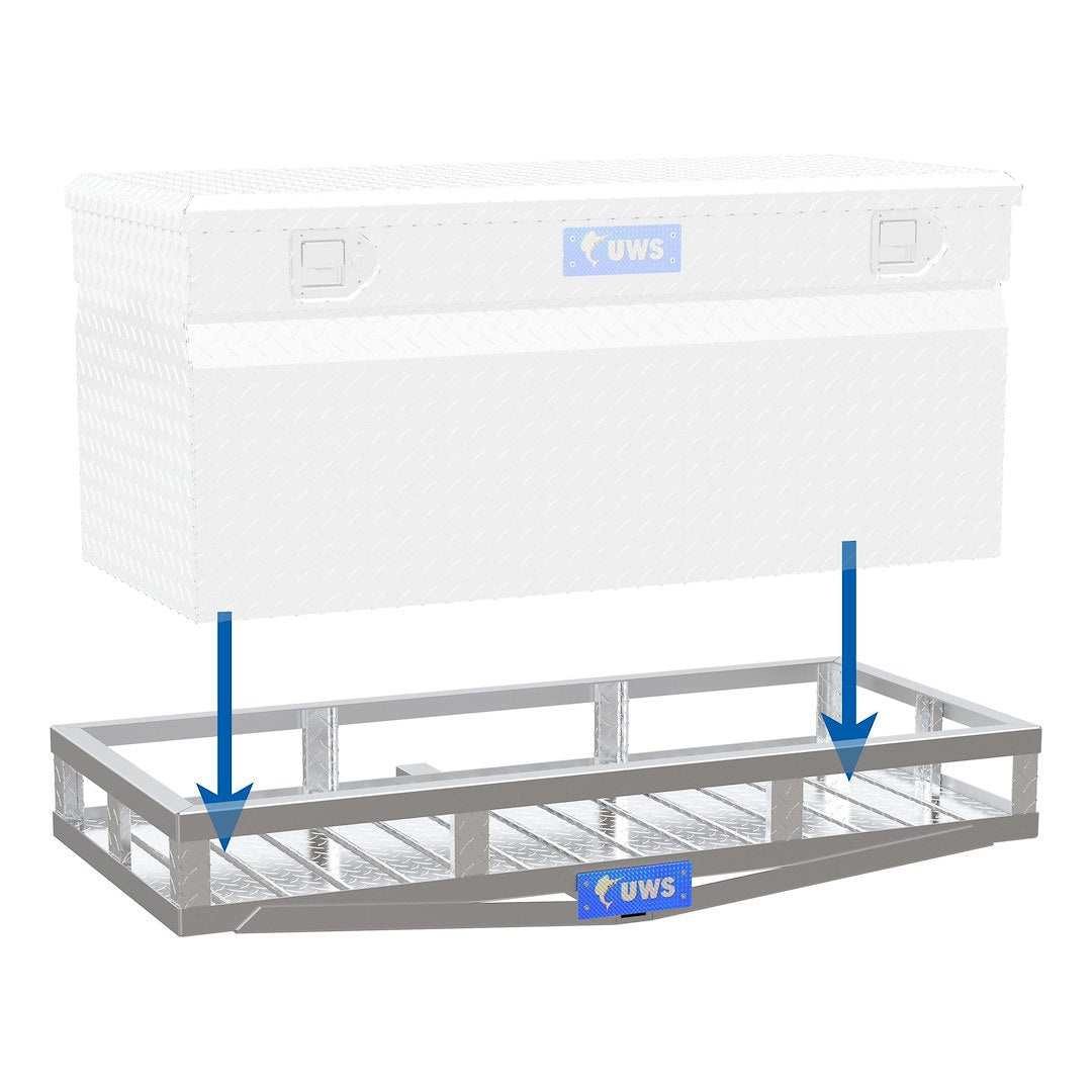 Uws Uws-Carrier Trailer Hitch Cargo Carrier - image 4