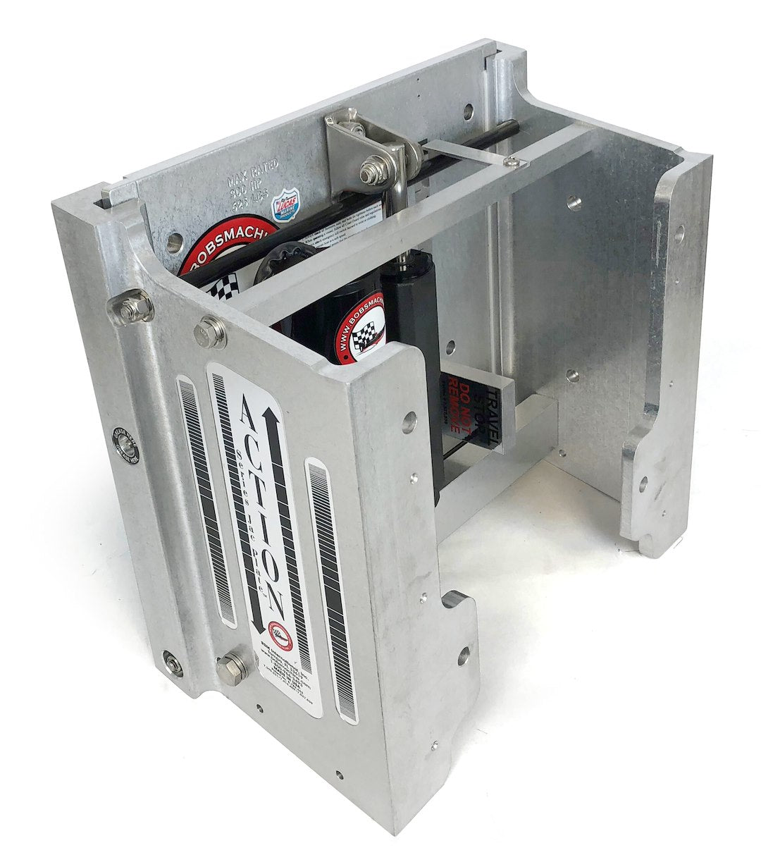 Bob's Machine 100-108001-NOPC-NOSPN-NG Bare Action Hydraulic Jack Plate, 8-Inch - image 1
