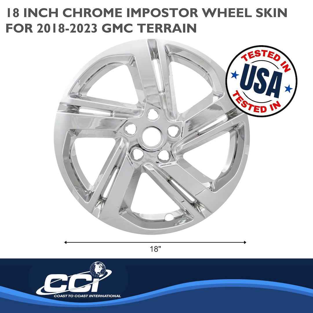 Coast To Coast IMP418X Terrain 18-Inch Chrome Skin Set