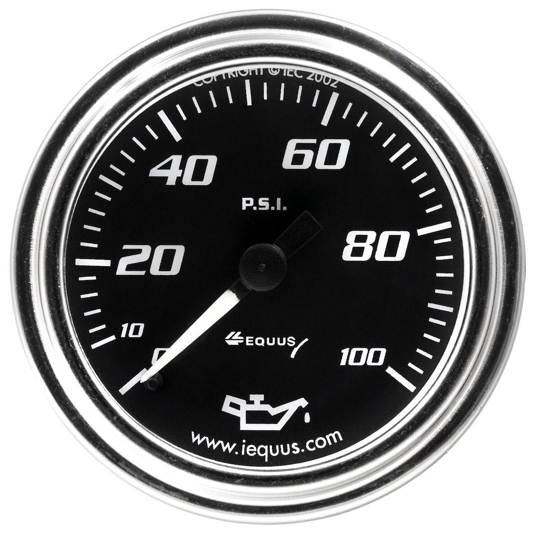 Equus E7244 Oil-Pressure Monitoring Gauge